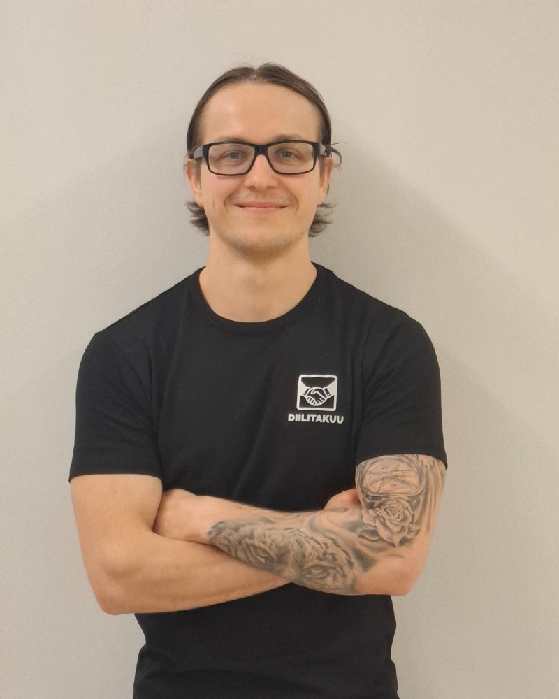 Joona Hiltunen Diilitakuu Oy:n perustaja