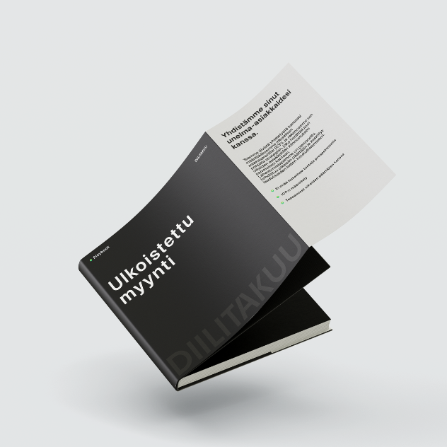 Ulkoistettu myynti – kirja yritysten myyntiprosessien kehittämisestä